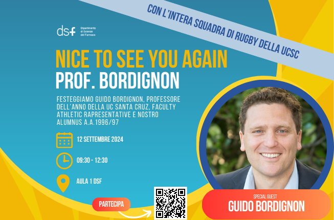Nice to see you again, prof. Bordignon