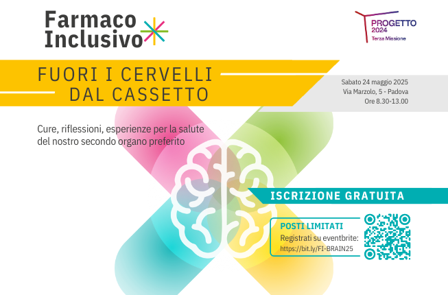 Collegamento a Farmaco Inclusivo. Fuori i cervelli dal cassetto