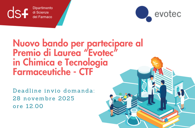 Collegamento a Premio di Laurea 'EVOTEC' per la migliore tesi in CTF 2023/24. Al via il nuovo bando